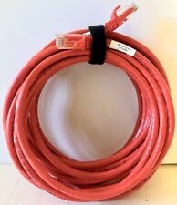 Red Ethernet UTP POLYCOM RJ45 ISDN LAN CAT-5e 25 ft. Cable rojo segunda mano  Embacar hacia Argentina