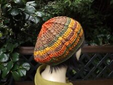 Crochet beret green for sale  SOUTH SHIELDS