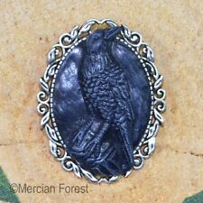Raven cameo brooch for sale  SWINDON