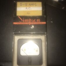 1952 simpson ammeter for sale  SOUTHPORT