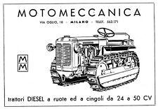 Pubblicita 1954 trattore usato  Biella
