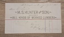 1887 hunter son for sale  Waldorf