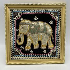 Framed asian elephant for sale  Danville