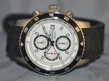 Invicta Signature II relógio masculino cronógrafo mostrador branco poliuretano preto 7396 comprar usado  Enviando para Brazil