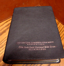 Bíblia de Estudo CSB, Holman Holy Land Illustrated~Capa de Pele de Cabra Preta Premium F24, usado comprar usado  Enviando para Brazil