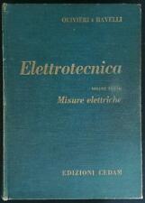 Elettrotecnica. volume misure usato  Italia