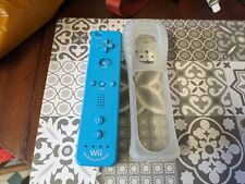 Official Nintendo Wii remote with built in motion sensor blue for sale  Shipping to South Africa