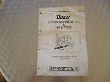 Bedienungsanleitung dozer blac gebraucht kaufen  Gundelsheim