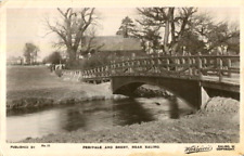 1924 postcard footbridge for sale  SALISBURY