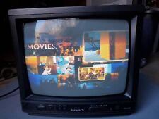 Vtg 90's Magnavox RX1335 Portable 13" Color CRT TV Woodgrain Gaming Tested Works for sale  Shipping to South Africa