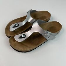 Birkenstock gizeh silver for sale  Shipping to Ireland