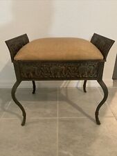 Upholstered ornate metal for sale  Shipping to Ireland