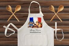 Avental personalizado inspirado em chef churrasco chef festa presente cozinha francesa cozinha e vinho, usado comprar usado  Enviando para Brazil