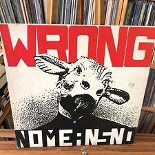 Nomeansno wrong punk for sale  Staatsburg