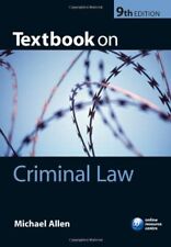 Textbook criminal law for sale  USA