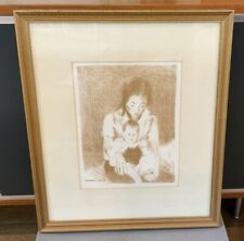 Mother child lithograph for sale  Pleasant Hill