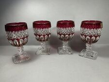 westmoreland goblets red ruby for sale  Saco
