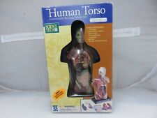 Kit modelo anatomicamente preciso tronco humano Science Tech com CD brinquedo educativo, usado comprar usado  Enviando para Brazil