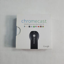 Google Chromecast h2g2 TV Streaming Media Player With Original Box, used for sale  Shipping to South Africa