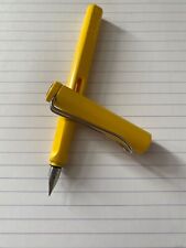 Yellow lamy fountain for sale  LONDON