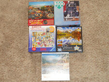 5 jigsaw lot puzzles for sale  Lowell