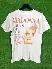 Camiseta rara Madonna "Who's That Girl" World Tour 1987 comprar usado  Enviando para Brazil