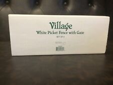 Dept village white for sale  Avon