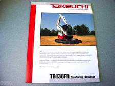 Takeuchi tb138fr zero for sale  Myerstown