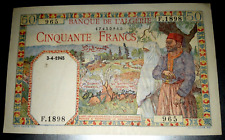 Rare algerie francs d'occasion  Aubervilliers