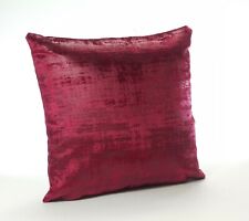 Red velvet cushion for sale  Shipping to Ireland