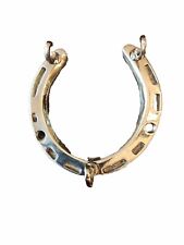 Solid brass horseshoe for sale  Shipping to Ireland