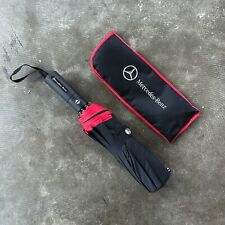 NEW Mercedes Benz AMG Dealer Merchandise Travel Stowable Umbrella OEM w/ Sleeve for sale  Shipping to South Africa