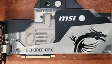 MSI GeForce RTX 2080 TI Sea Hawk EK X Graphics Card EKWB Watercooling (SEE DESC), used for sale  Shipping to South Africa