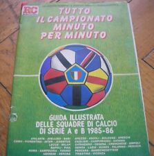 Calcio 1985 tutto usato  Italia