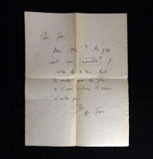 Jean cocteau lettre d'occasion  Toulouse-