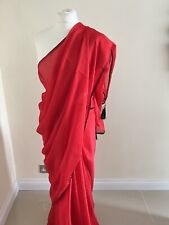 Red sari saree for sale  UK