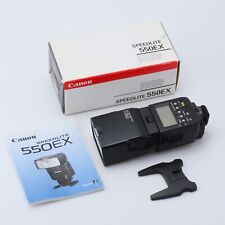 Canon Speedlite 550EX for EOS Camer Shoe Mount Flash Tested OK in Box SPEEDLIGHT for sale  Shipping to South Africa