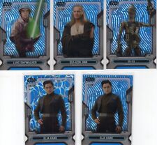 Usado, 2023 Topps Star Wars High Tek QUI-GON JINN difrator de onda azul paralelo 10/50 comprar usado  Enviando para Brazil