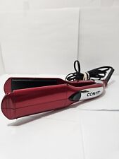 Conair Flat Iron Hair Straightener Red CS25W Tested Working Read  for sale  Shipping to South Africa