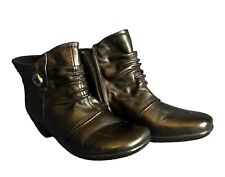 "Botas de cuero negro ""Bailey"" para mujer Earth Origins talla 8,5 W ""Bailey"" segunda mano  Embacar hacia Argentina