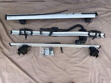 Used, THULE TRAVERSE 754/480 GENUINE ROOF  BARS +BIKE RACK FOR CARS WITHOUT ROOF RAILS for sale  Shipping to South Africa