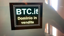 Btc.it dominio premium usato  Asti