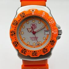 Reloj de cuarzo TAG Heuer profesional naranja 34 mm unisex adulto 373.513 segunda mano  Embacar hacia Mexico