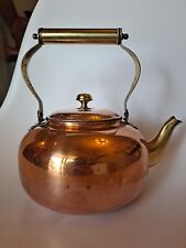 Vintage Copper And Brass Tea Pot for sale  Shipping to South Africa