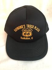 Usado, Sombrero de colección Raymond's Truck Plaza Phillips 66 Kankakee IL sombrero de camionero segunda mano  Embacar hacia Argentina