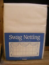 White swag netting for sale  Shipping to Ireland