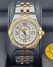 Breitling galactic 18ct for sale  MALDON