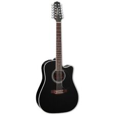 Takamine EF381SC Black 12-String B-Stock Acoustic-Electric Guitar + Hard Case for sale  Shipping to Canada