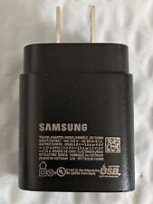 Usado, Genuíno Samsung - 25W Carregador de Parede de Carregamento Super Rápido USB-C - Preto NOVO!! comprar usado  Enviando para Brazil
