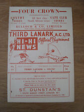 1958 third lanark for sale  EDINBURGH